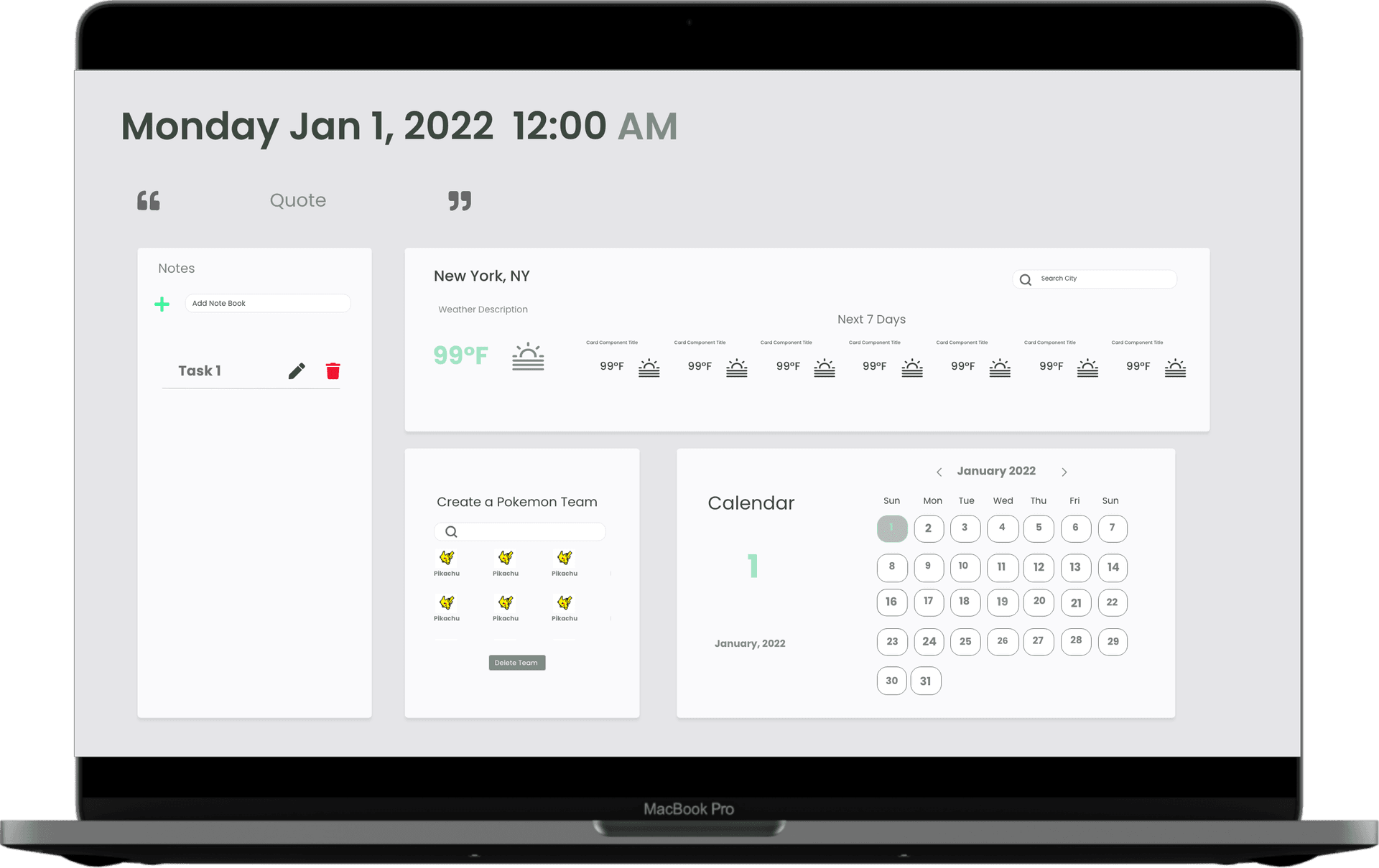 Dashboard App - photo