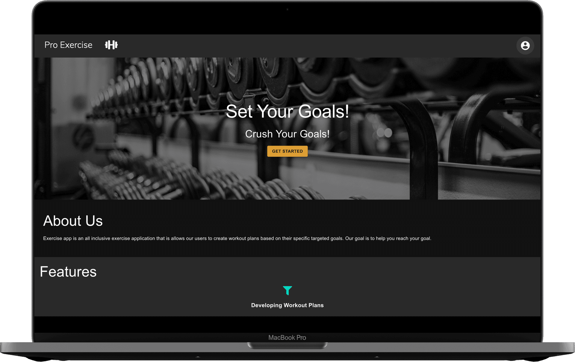 Exercise App - photo